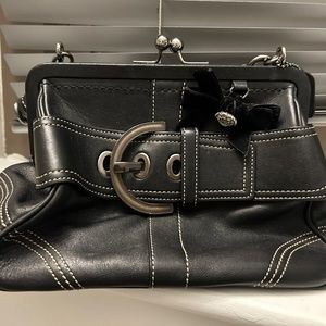 Rare vintage coach soho mini satchel bag